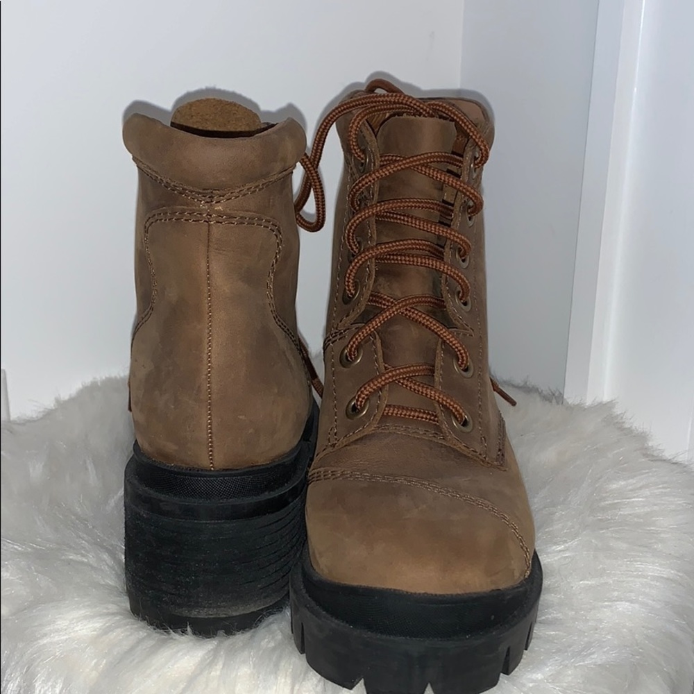 Jeffrey Campbell Lace-Up Construction Boots